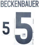2025 Germany**125th Anniversary**Home Shirt BECKENBAUER#5 Official Player Issue Size Name Number Set