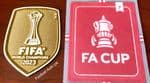 2025 Manchester City FA CUP FINAL Official Player Size Size Football Badge Patch Set