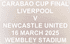 2025 Newcastle United CARABAO CUP  FINAL Match Day Transfer Details Football Logo