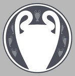 2025 Paris PSG Champions League Winners**SuperCup Final**Official Player Issue Size Badge Patch