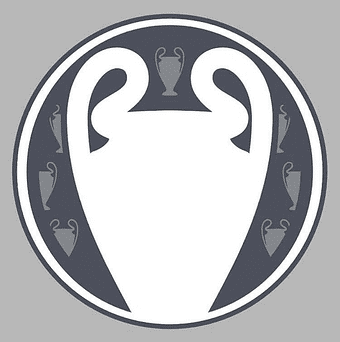 2025 Paris PSG Champions League Winners**SuperCup Final**Official Player Issue Size Badge Patch
