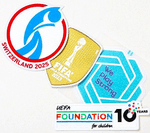 2025 Spain Women**Euro 2025 & World Cup 2023 Champions**Official Player Issue Size Badge Patch Set