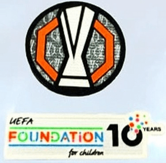 2025 Tottenham vs Manchester United EUROPA LEAGUE FINAL Official Player Issue Size Badge Patch Set