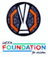 2026-27 Europa League EUROPA & UEFA FOUNDATION Official Player Issue Size Football Badge Patch Set