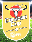 2026-27 Manchester City**Carabao EFL Cup Gold Winners 9**Official SportingiD Football Badge Patch