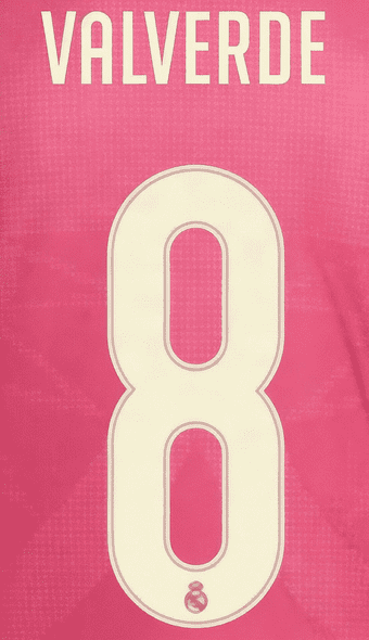 2026-27 Real Madrid UCL Third Shirt VALVERDE#8 Official Player Issue Size Name Number Set