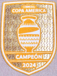 2026 Argentina MESSI LAST MATCH**Copa America Champions 2024**Official Player Issue Size Badge Patch