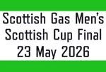 2026 Celtic**SCOTTISH CUP FINAL**Replica Match Day Transfer Details Football Logo