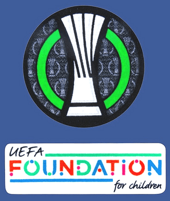 2026 Crystal Palace CONFERENCE LEAGUE FINAL Official Player Issue Size Football Badge Patch Set
