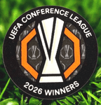 2026 Crystal Palace CONFERENCE LEAGUE WINNERS Official Player Issue Size Football Badge Patch
