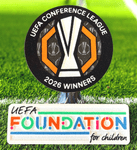 2026 Crystal Palace CONFERENCE LEAGUE WINNERS Official Player Issue Size Football Badge Patch Set