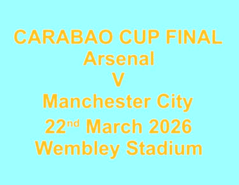 2026 Manchester City CARABAO CUP FINAL Replica Match Day Transfer Details Football Logo