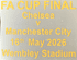 2026 Manchester City FA CUP FINAL Replica Match Day Transfer Details Football Logo