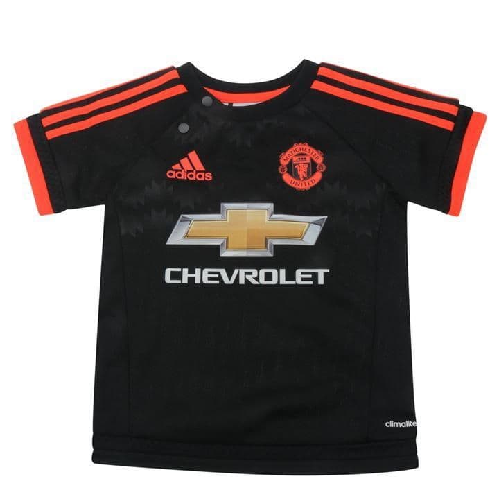 ADIDAS AC1474 BABYINFANT Manchester Utd Soccer Third MiniKit 201516