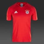 ADIDAS AC6729 Bayern Munich Football Soccer Home Anthem Tee 2015-16 - Size Large NEW