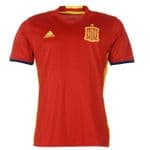 ADIDAS AI4411 Spain EURO 2016 Football Soccer Home Shirt 2016-17 - Size Large NEW