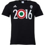 ADIDAS BQ4074 Juventus 2016 CHAMPIONS Football Soccer T-Shirt - Size Medium NEW