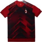 ADIDAS BS2561 AC Milan PRE MATCH Football Training Shirt 2017-18 Size Medium NEW
