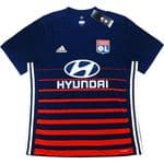 ADIDAS BS2837 Olympique Lyon Football Soccer Away Shirt 2017-18 Size Medium NEW