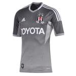 ADIDAS D03356 Besiktas PLAYER FORMOTION Football Soccer Away Shirt 2013-14 Size Medium NEW