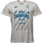 ADIDAS DX0020 Real Madrid 2017 FIFA WORLD CLUB CHAMPIONS Soccer Football T-Shirt / Size Medium NEW
