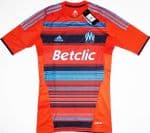 ADIDAS V13678 Marseille PLAYER ISSUE TECHFIT Football 3rd Away Shirt 2011-12 - Size Large NEW