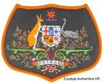 Australia Custom Fan Style Embroidered Football Soccer Badge Patch