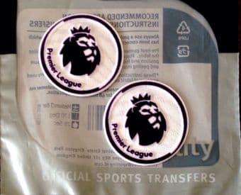 BABY - INFANT 2016-17/18/19 FA Premier League Official Sporting iD Lextra Football Badge Patch Set