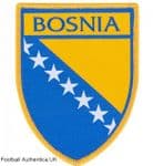 Bosnia Custom Fan Style Embroidered Football Soccer Badge Patch