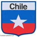 Chile Custom Fan Style Embroidered Football Soccer Badge Patch