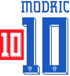 Croatia EURO 2024 Home Shirt 2024-25 MODRIC#10 Official Player Issue Size Name Number Set
