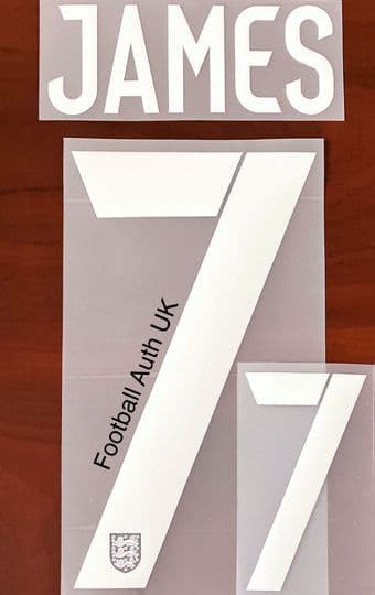 England WOMEN'S WORLD CUP 2023 Away Shirt 2023-24 JAMES#7 Nike PS-Pro SportingiD Name Number Set