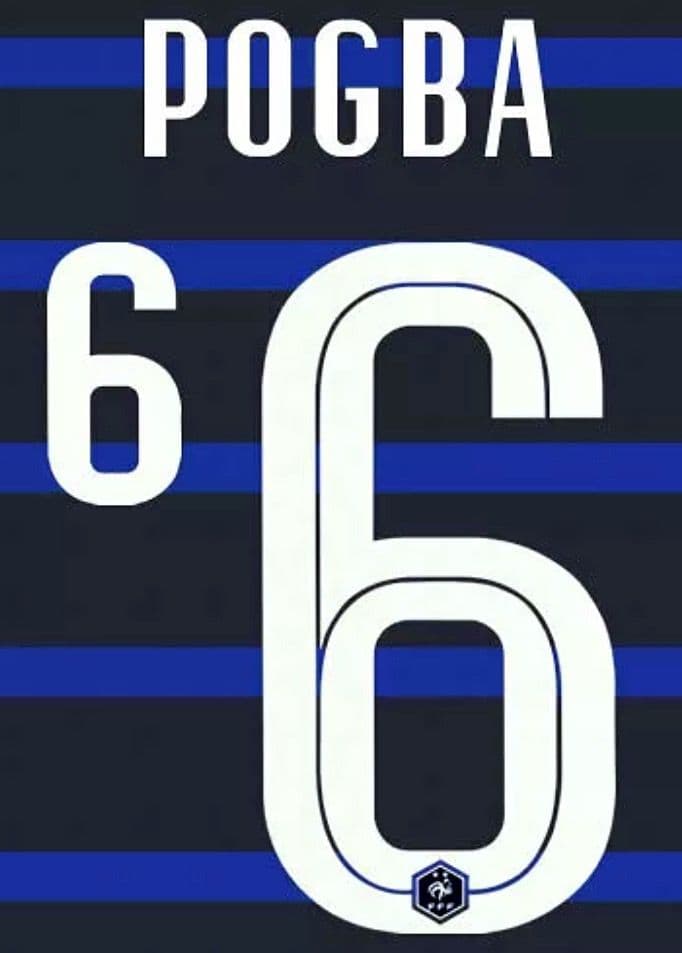 Flocage OGC Nice - Echouafni #6 - Saisons 2007-2010 - Monblason