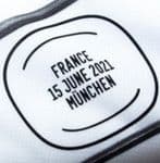 Germany vs France**EURO 2021**Official Player Issue Size Football Match Transfer Details Logo