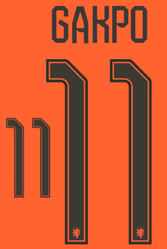 Holland World Cup 2026 Home Shirt 2026-27 GAKPO#11 Nike PS-Pro Football Name Number Set