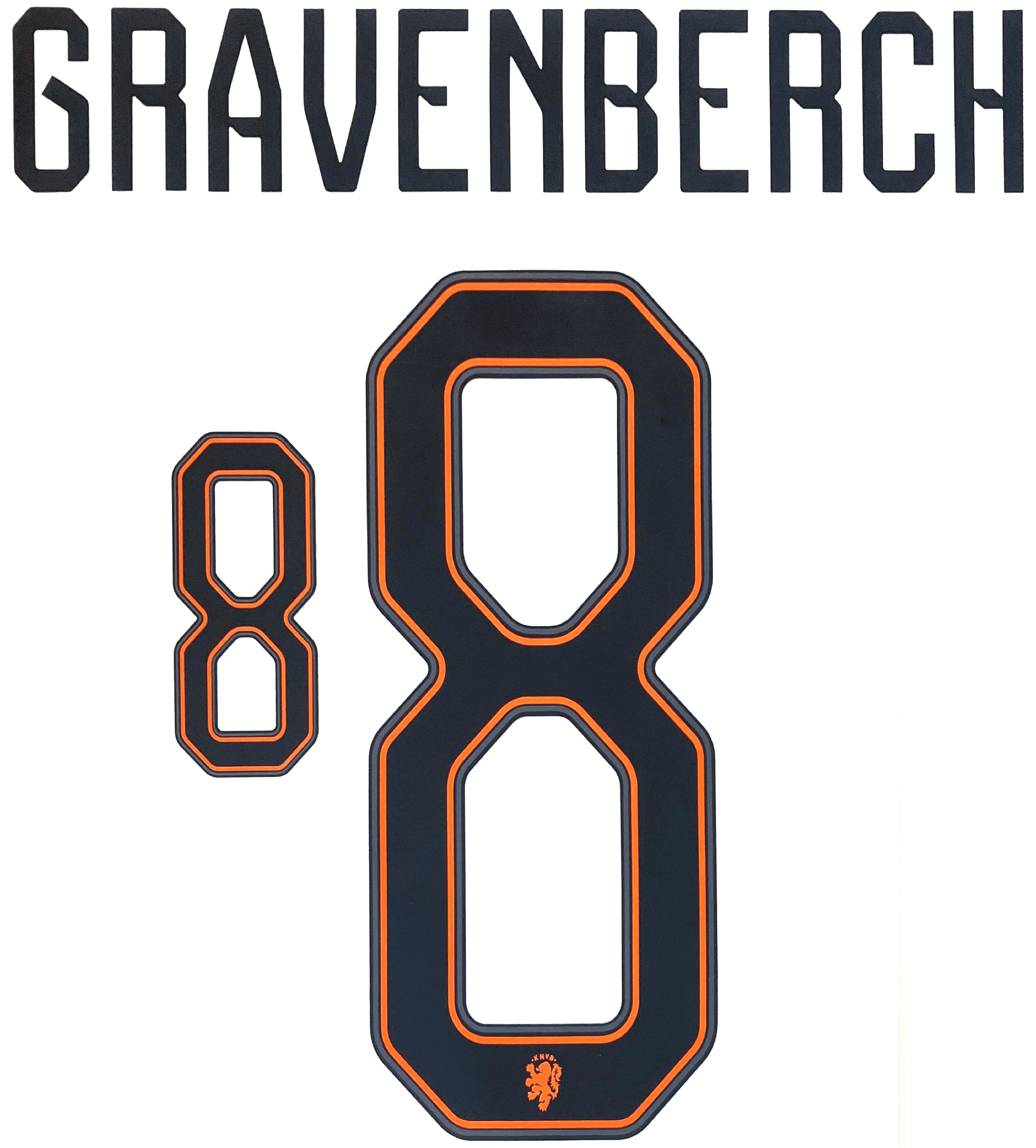 Holland World Cup 2026 Home Shirt 2026-27 GRAVENBERCH 8 Nike PS