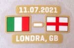 Italy vs England**EURO 2021 FINAL**Official Player Issue Size Football Match Transfer Details Logo