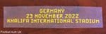 Japan vs Germany**WORLD CUP 2022**Official Player Size Football Match Day Transfer Details Logo