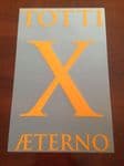 KIDS 2016-17 AS Roma TOTTI#X AETERNO Serie A Home Shirt OFFICIAL Stilscreen Name Number Set