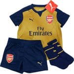 PUMA 748032-08 BABY-INFANT Arsenal FC Football Away MiniKit 2015-16 - Size 9-12 months(0-1yr) NEW