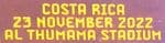 Spain vs Costa Rica**WORLD CUP 2022**Official Player Size Football Match Day Transfer Details Logo