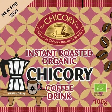Organic Chicory Coffee Drink 3 x 100g jars