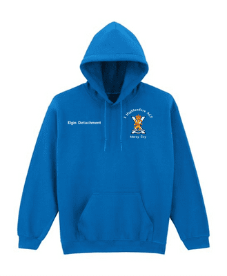 1 HLDRS ADULTS HOODIE WITH EMBROIDERED LOGOS 4XL or 5XL