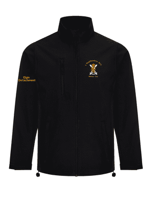 1 HLDRS ADULTS JACKET WITH EMBROIDERED LOGOS & BACK PRINT