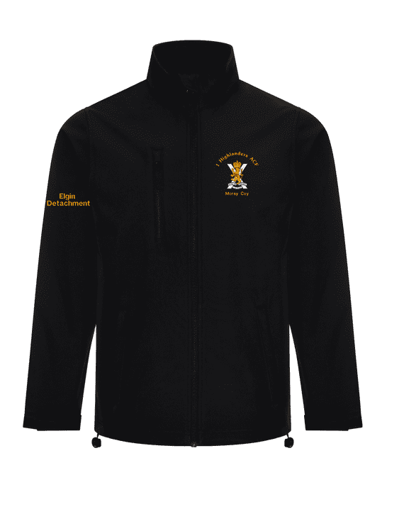 1 HLDRS ADULTS JACKET WITH EMBROIDERED LOGOS & BACK PRINT