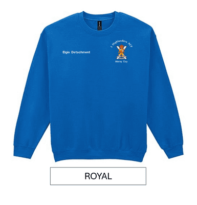 1 HLDRS KIDS SWEATSHIRT WITH EMBROIDERED LOGOS