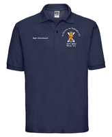 1 HLDRS STGS / OFFICERS MESS ADULTS POLO WITH EMBROIDERED LOGO 3XL OR 4XL