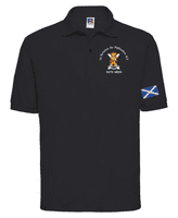 1 HLDRS STGS / OFFICERS MESS ADULTS POLO WITH EMBROIDERED LOGO 3XL OR 4XL