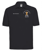 1 HLDRS STGS / OFFICERS MESS ADULTS POLO WITH EMBROIDERED LOGO 3XL OR 4XL
