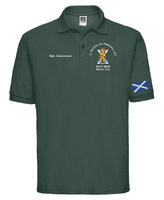 1 HLDRS STGS / OFFICERS MESS ADULTS POLO WITH EMBROIDERED LOGO 3XL OR 4XL